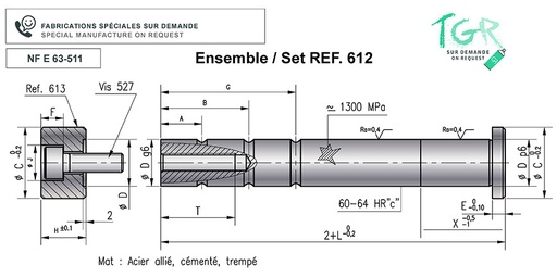 RABOURDIN - 711-1.6-100